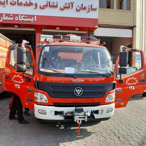 چشم انداز روشن ایمنی شهری با افزایش تجهیزات آتش نشانی